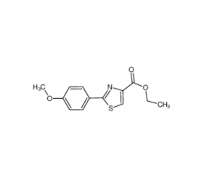 2- (4-metoxifenil) tiazol-4-carboxilat d'etil CAS 57677-79-9