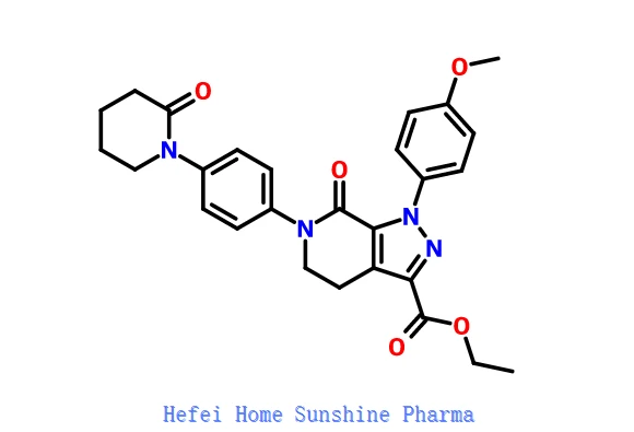 1-(4-Metoxifenil)-7-oxo-6-[4-(2-oxopiperidin-1-il)fenil]-4,5,6,7-tetrahidro-1H-pirazolo[3,4-c]piridina -Ester etílic de l'àcid 3-carboxílic CAS 503614-91-3