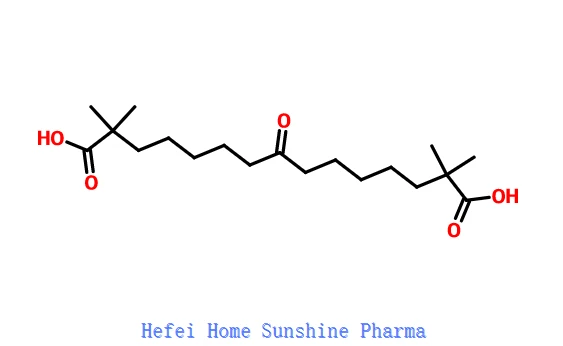 Àcid 2,2,14,14-tetrametil-8-oxopentadecanedioic CAS 413624-71-2