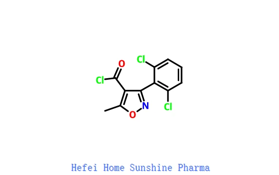 3-(2,6-Dichlorophenyl)-5-metiloxazole-4-carboniil clorur CAS 4462-55-9