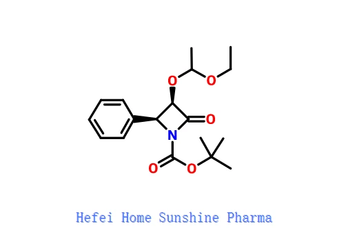 (3R,4S)-tert-Butyl 3-(1-etoxietoxi)-2-oxo-4-fenilazetidine-1-carboxillat CAS 201856-57-7