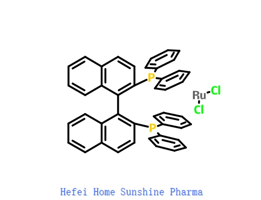 DICLORO[(R)-(+)-2,2'-BIS(DIFENILFOSFINO)-1,1'-BINAFTIL]RUTENI (II) CAS 132071-87-5