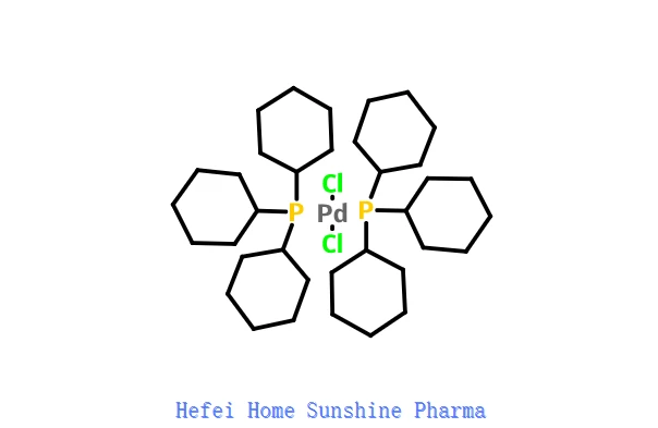 DICHLOROBIS (TRICICLOHEXILFOSFINA) PALLADI (II) CAS 29934-17-6