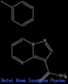 Pirazolo [1,5-a] pirimidina-3-carboxamida, 7- (3-metilfenil) - CAS 125079-83-6