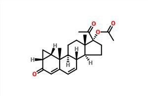 17-Hidroxi-1a, 2a-metilenepregna-4,6-diè-3,20-diona Acetat CAS 2701-50-0