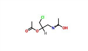 Acetamida, N-[(2S)-2-(acetilxi)-3-cloropropil]- CAS 183905-31-9